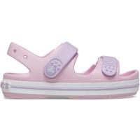 Sandália crocs crocband cruiser sandal t ballerina/lavender - 1