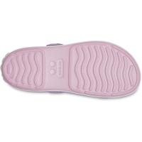 Sandália crocs crocband cruiser sandal t ballerina/lavender - 6