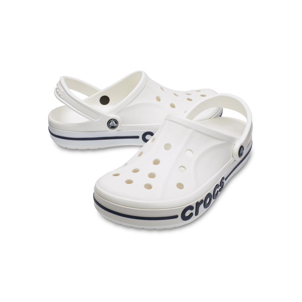 Sandália crocs bayaband clog white/navy - 3