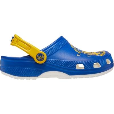 Sandália crocs nba gs warriors clog white