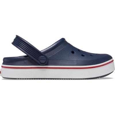 Sandália crocs off court clog t navy/pepper
