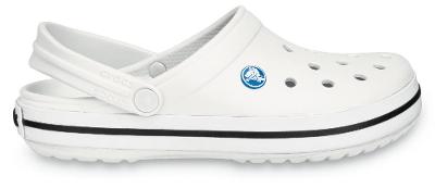Sandália crocs crocband white