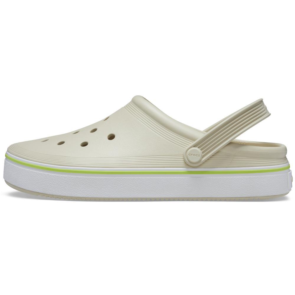 Sandália crocs off court clog bone - 3