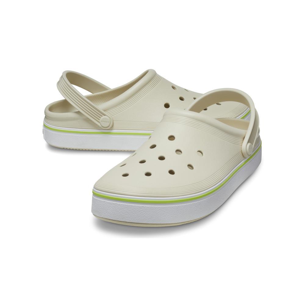 Sandália crocs off court clog bone - 4