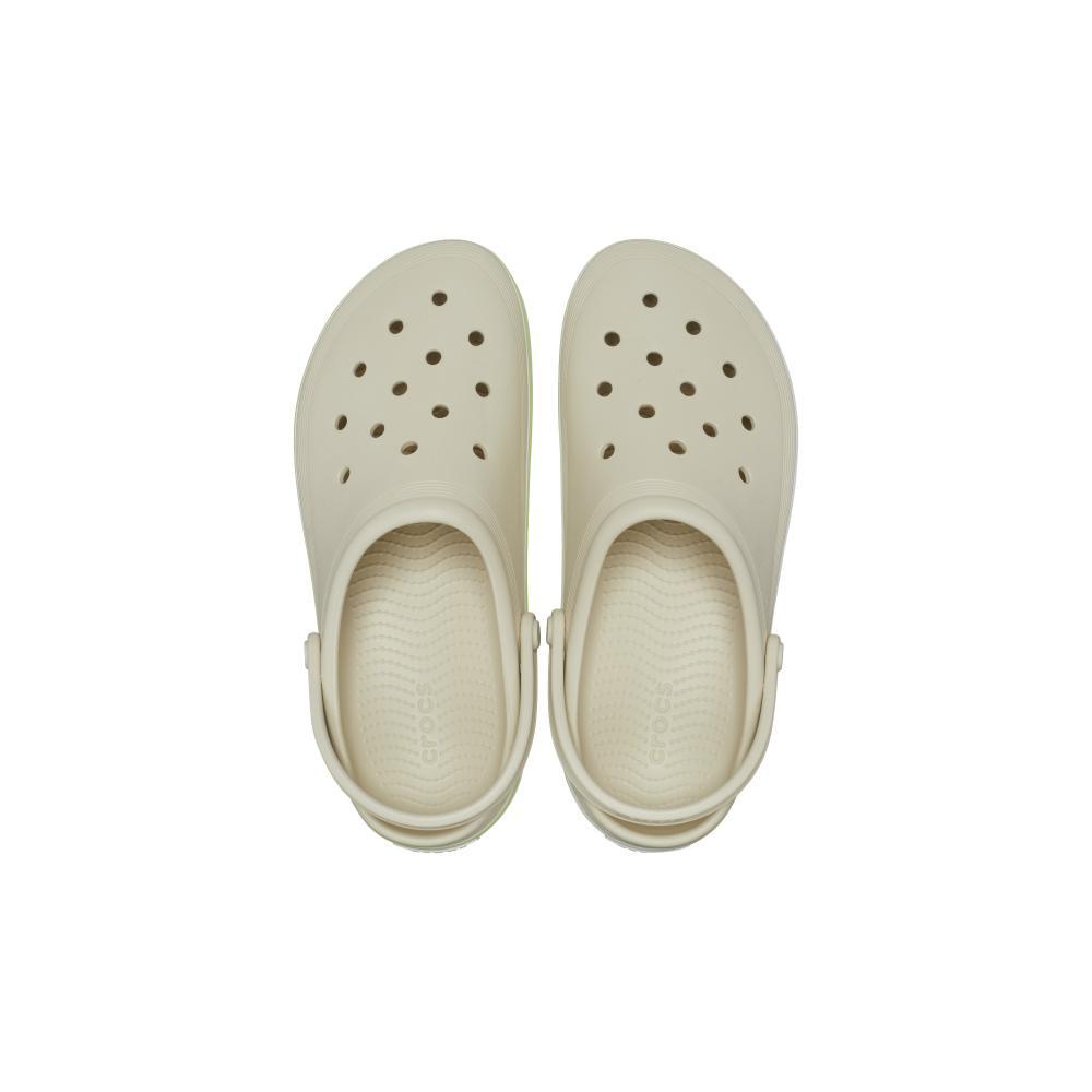 Sandália crocs off court clog bone - 5