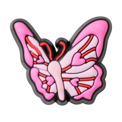Jibbitz™ borboleta rosa unico unico