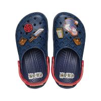 Sandália crocs jiujutsu kaisen classic clog k navy - 5