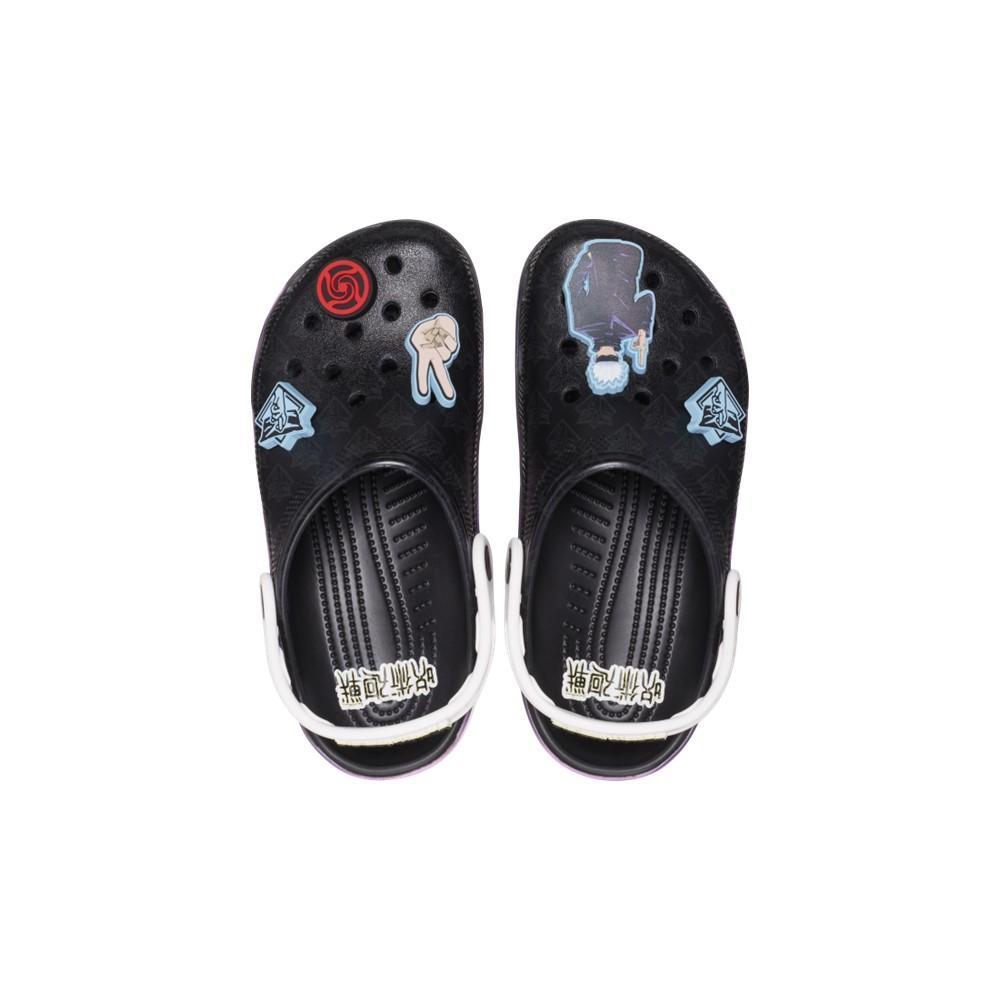 Sandália crocs jujutsu kaisen classic clog black - 5