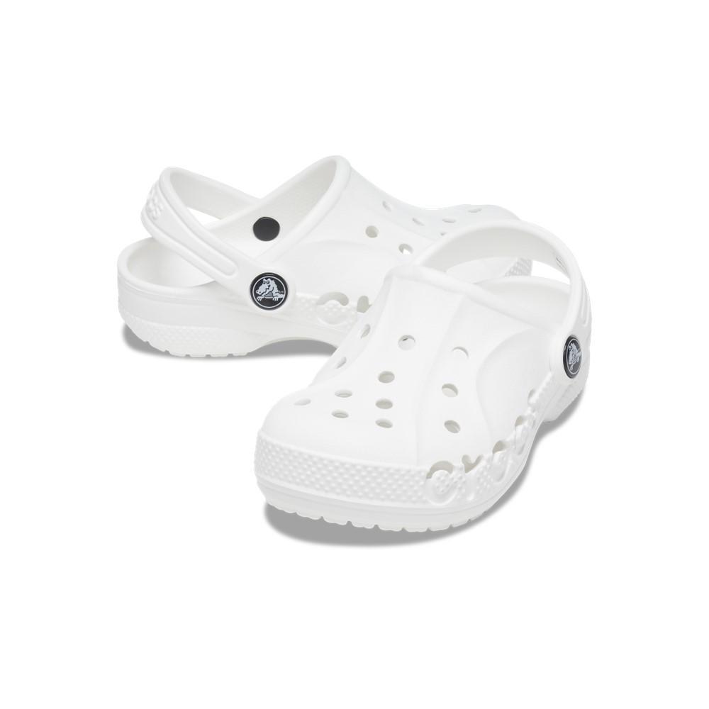 Sandália crocs baya clog kids white - 4