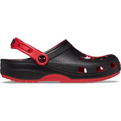 Sandália crocs nba chicago bulls clog varsity red
