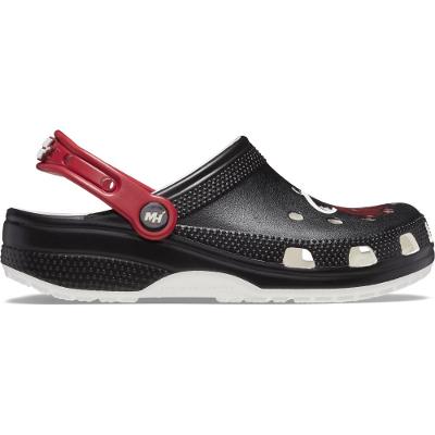Sandália crocs nba miami heat  black