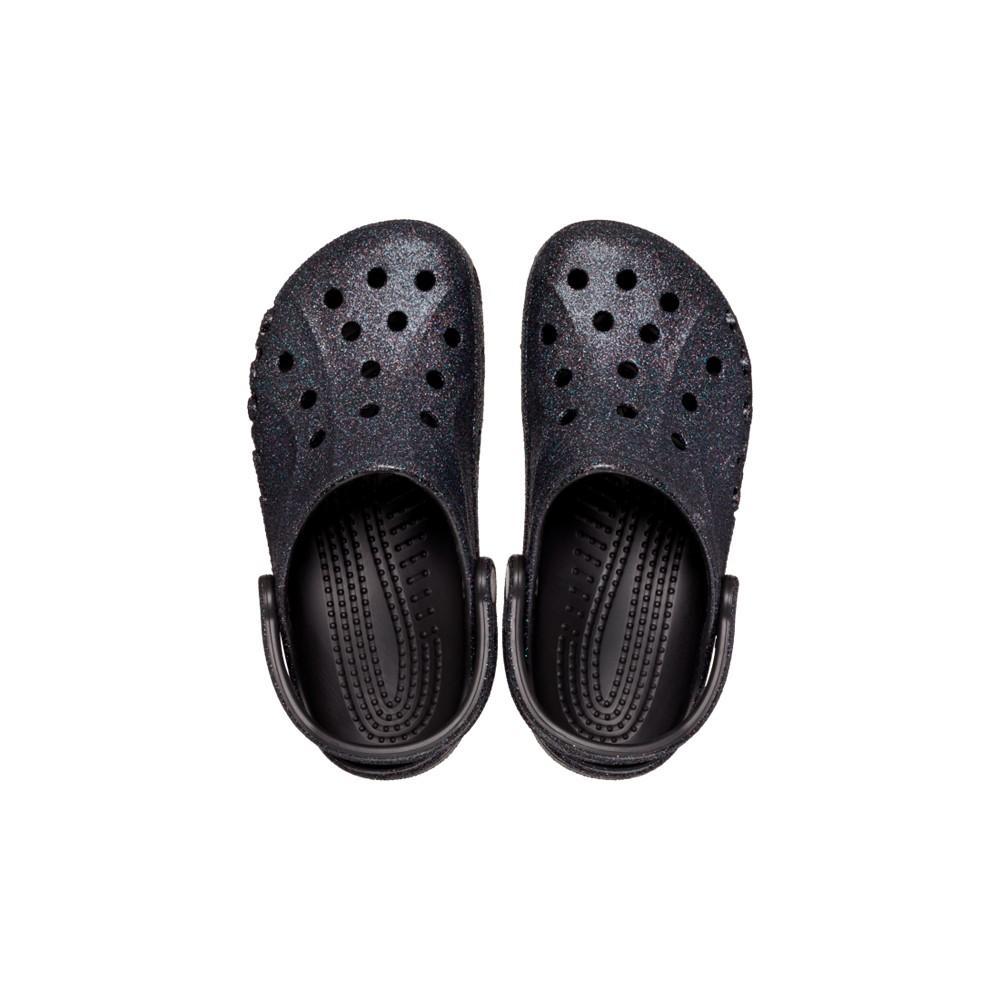 Sandália baya glitter clog black - 4