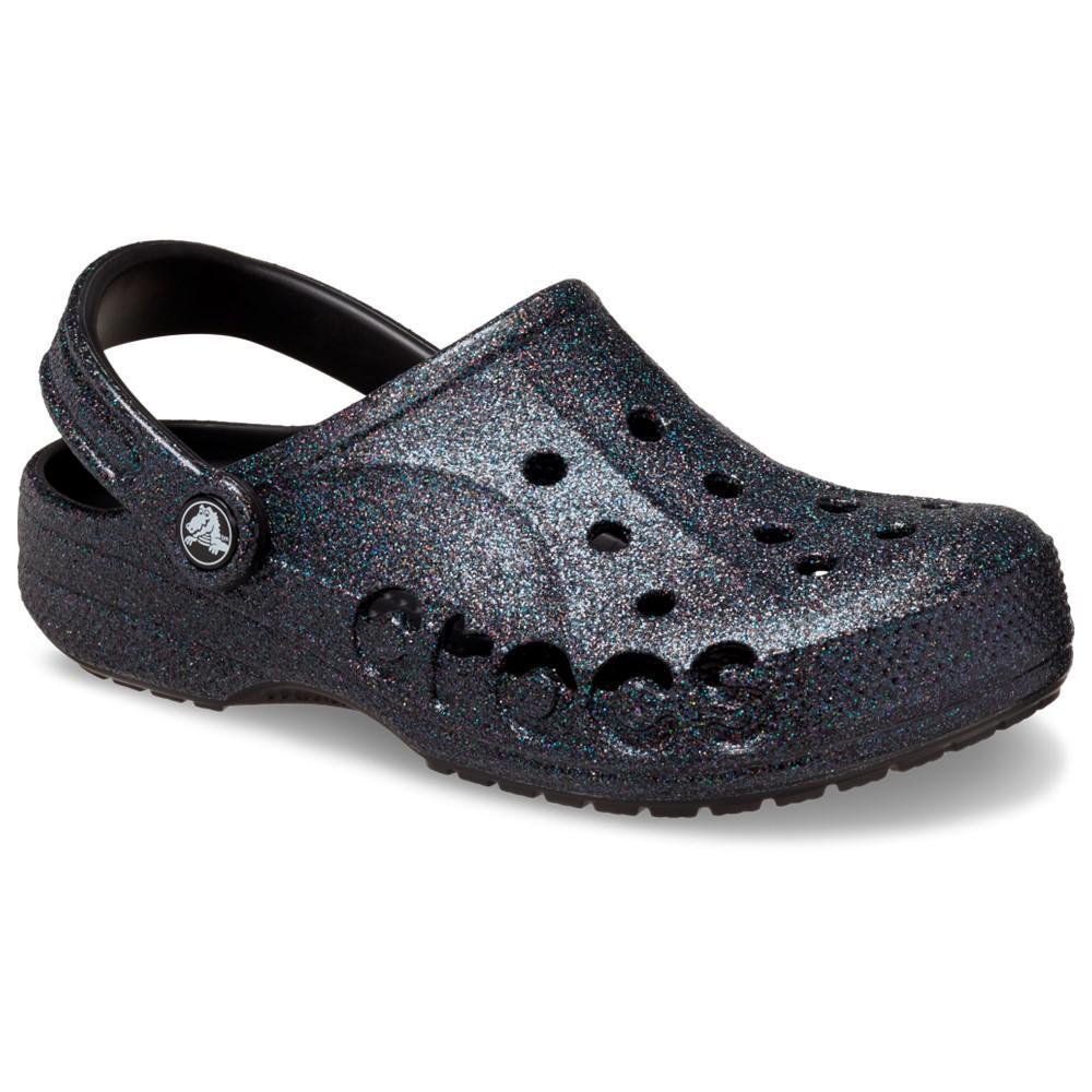 Sandália baya glitter clog black - 6