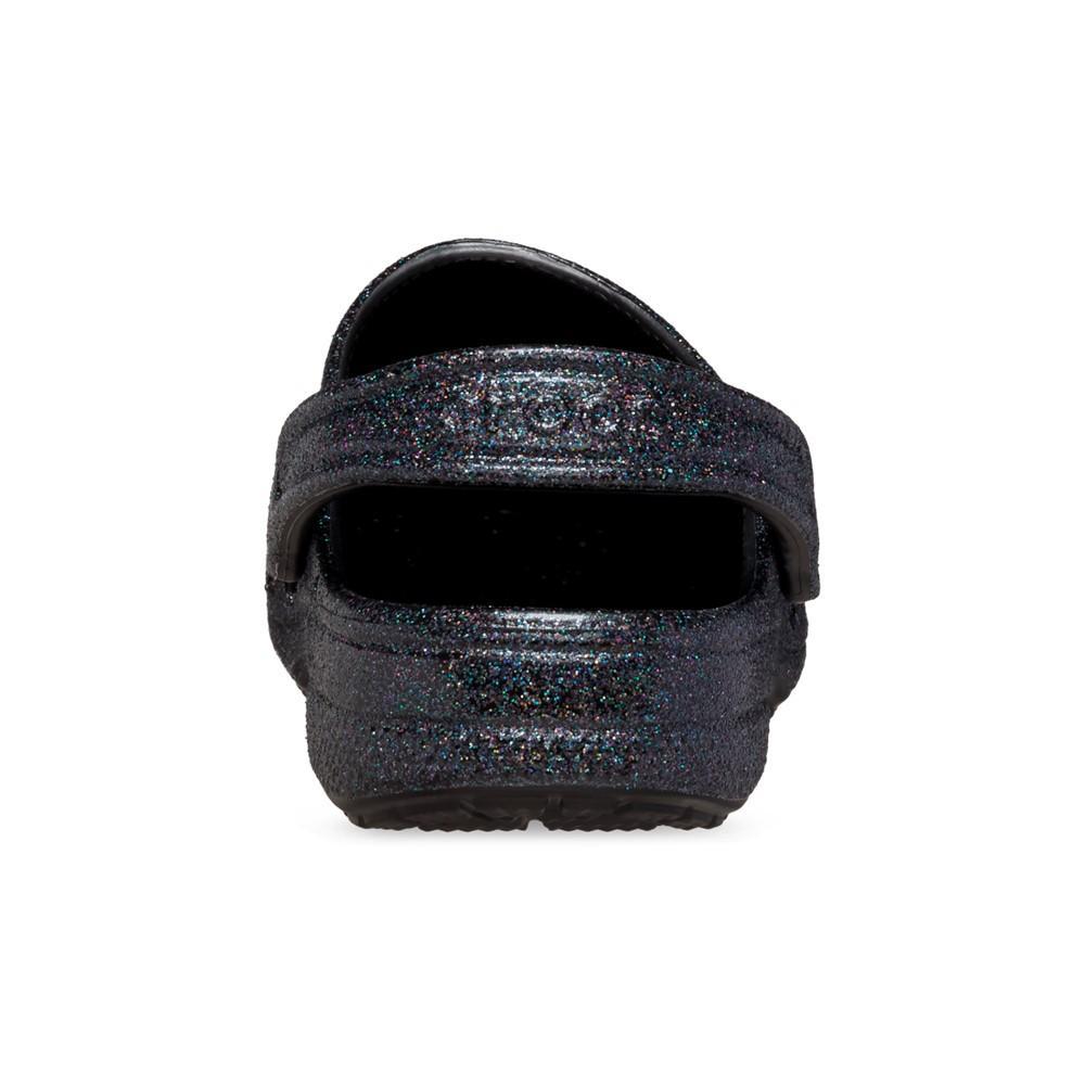 Sandália baya glitter clog black - 7