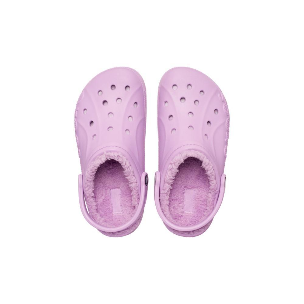 Sandália crocs baya lined clog orchid/orchid - 6