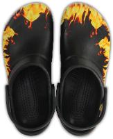 Sandália crocs bistro graphic clog black - 3
