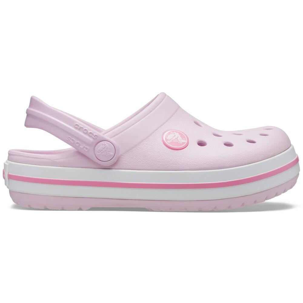 Sandália crocs crocband clog kids ballerina pink - 1