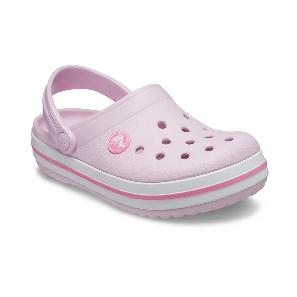 Sandália crocs crocband clog kids ballerina pink - 2