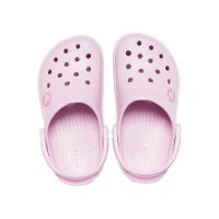 Sandália crocs crocband clog kids ballerina pink
