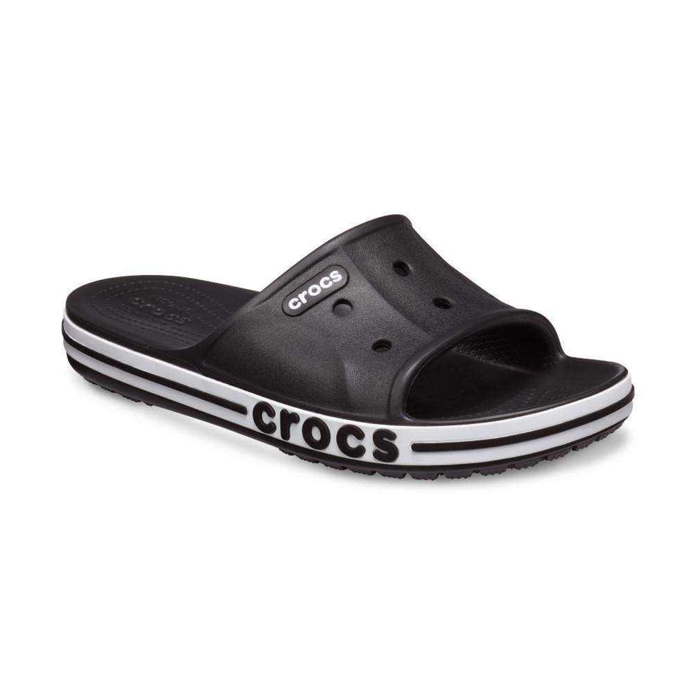 Chinelo crocs baya ii slide black/white - 2