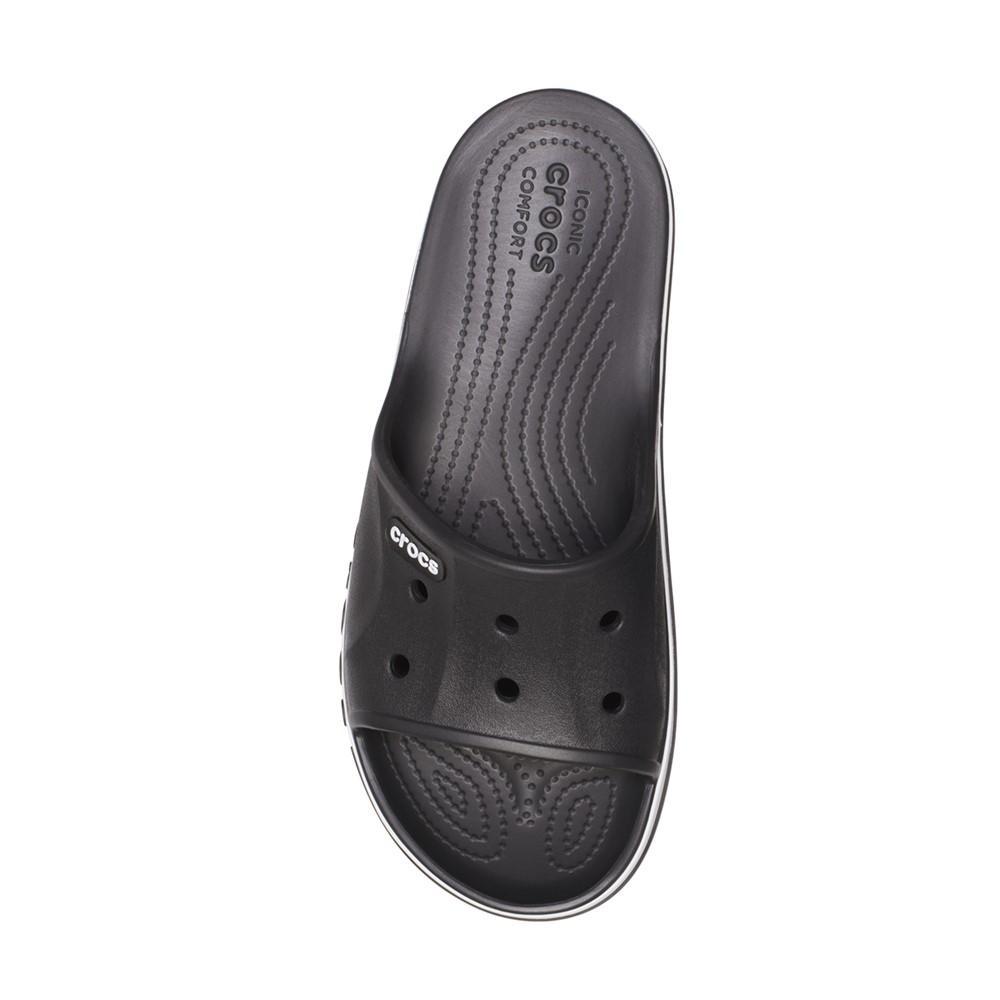 Chinelo crocs baya ii slide black/white - 8