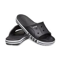 Chinelo crocs baya ii slide black/white - 3