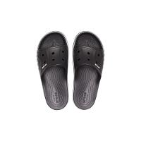 Chinelo crocs baya ii slide black/white