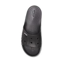 Chinelo crocs baya ii slide black/white - 8