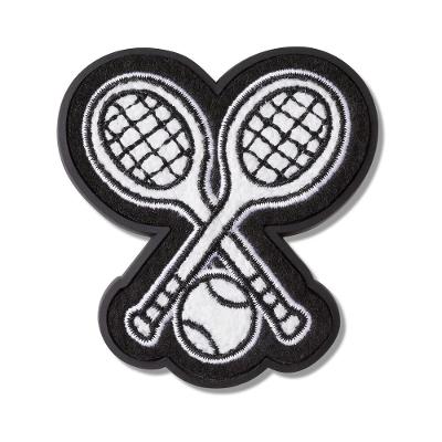 Jibbitz™ raquete de tennis patch unico unico