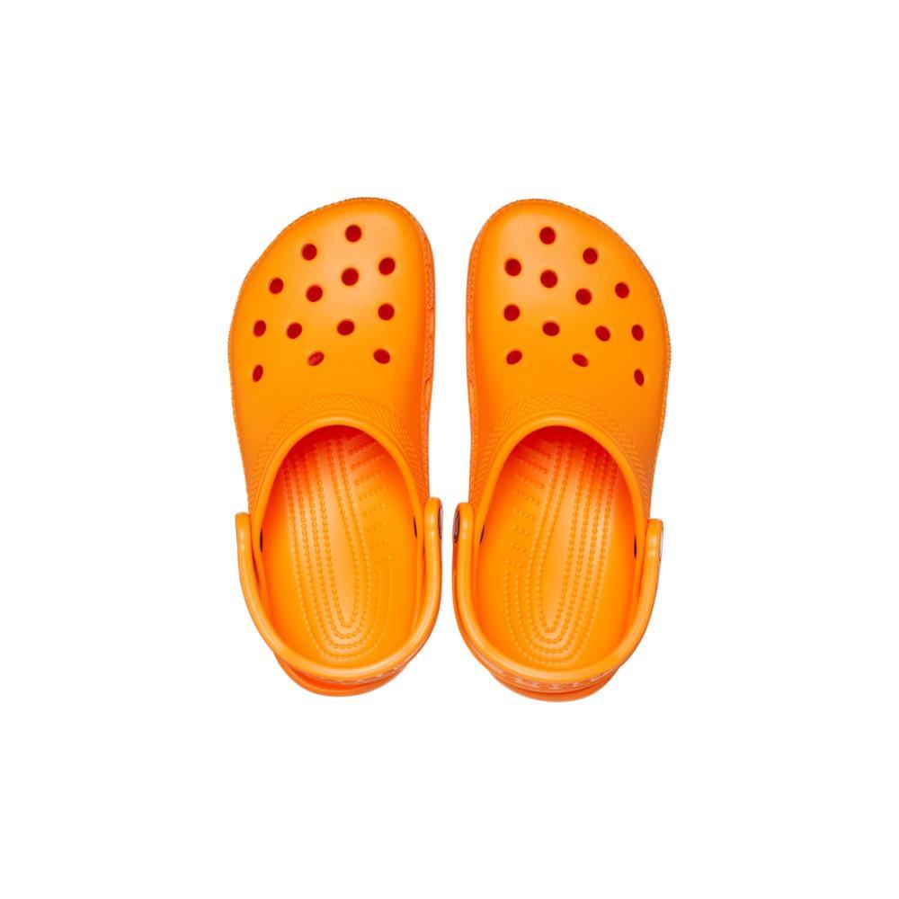 Sandália crocs classic orange zing - 5