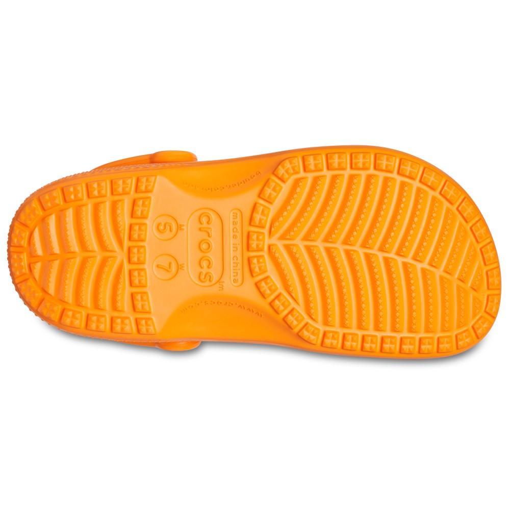 Sandália crocs classic orange zing - 6
