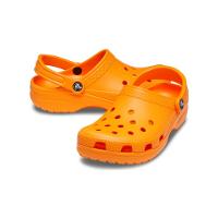 Sandália crocs classic orange zing