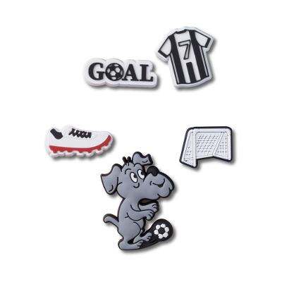 Jibbitz™ soccer goal pack 5  unico