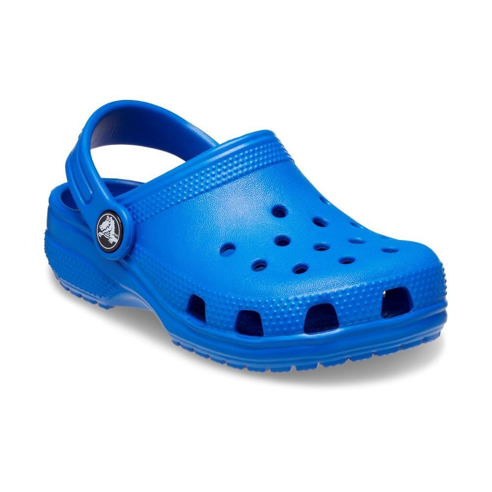 Sandália crocs classic clog kids  blue bolt - 2