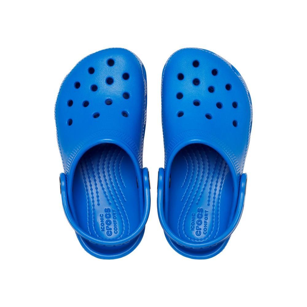 Sandália crocs classic clog kids  blue bolt - 5
