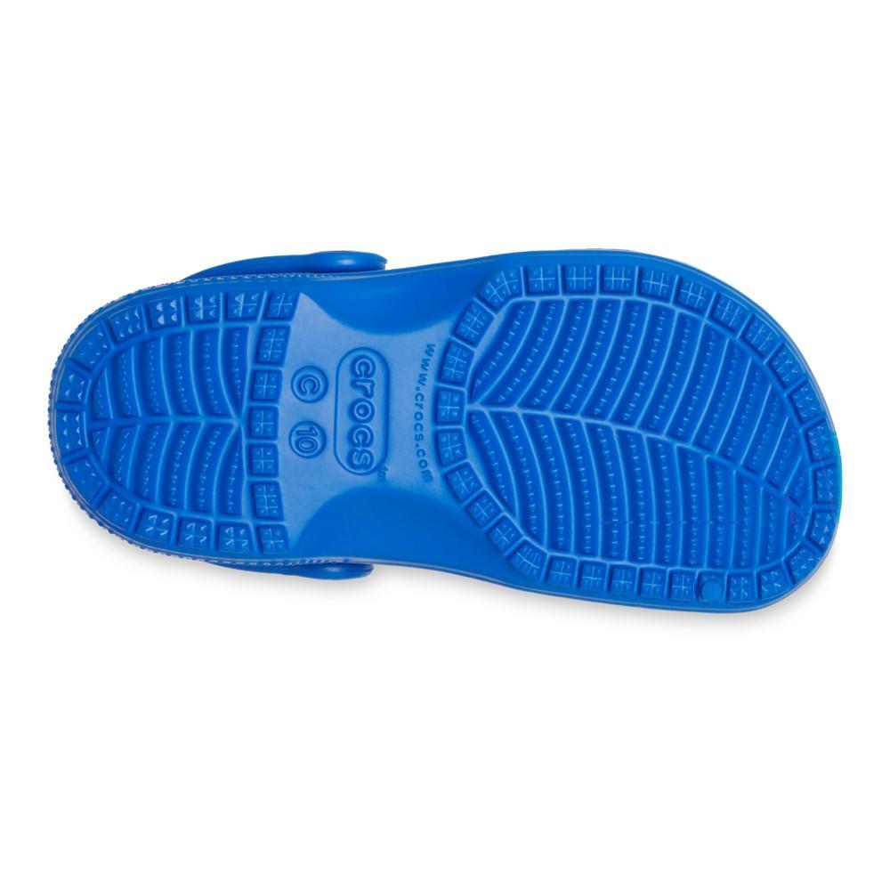 Sandália crocs classic clog kids  blue bolt - 6