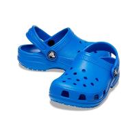 Sandália crocs classic clog kids  blue bolt