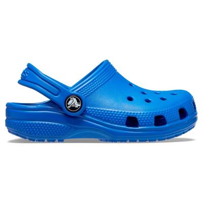 Sandália crocs classic clog kids  blue bolt