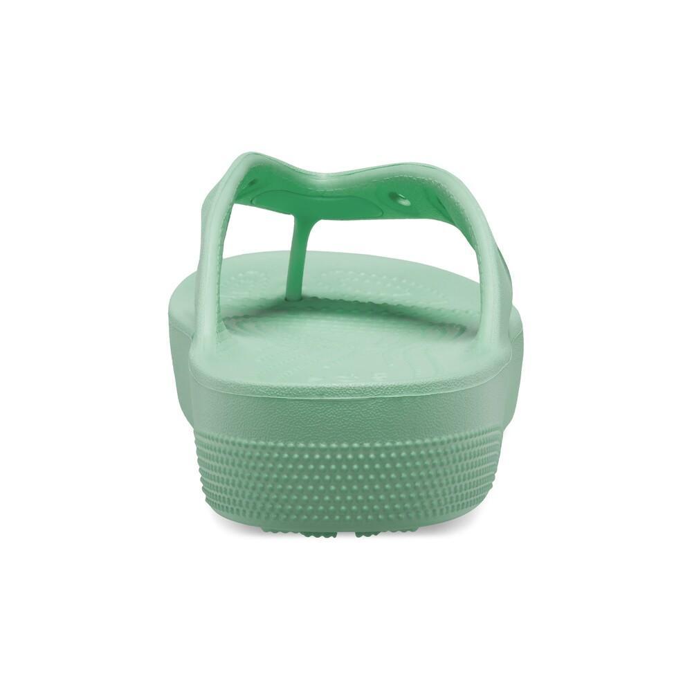 Chinelo crocs classic plataform flip jade stone - 7