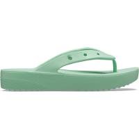 Chinelo crocs classic plataform flip jade stone - 1