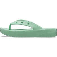 Chinelo crocs classic plataform flip jade stone - 3