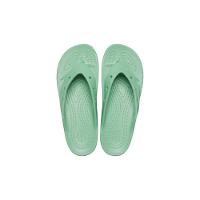 Chinelo crocs classic plataform flip jade stone