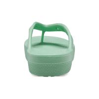 Chinelo crocs classic plataform flip jade stone - 7
