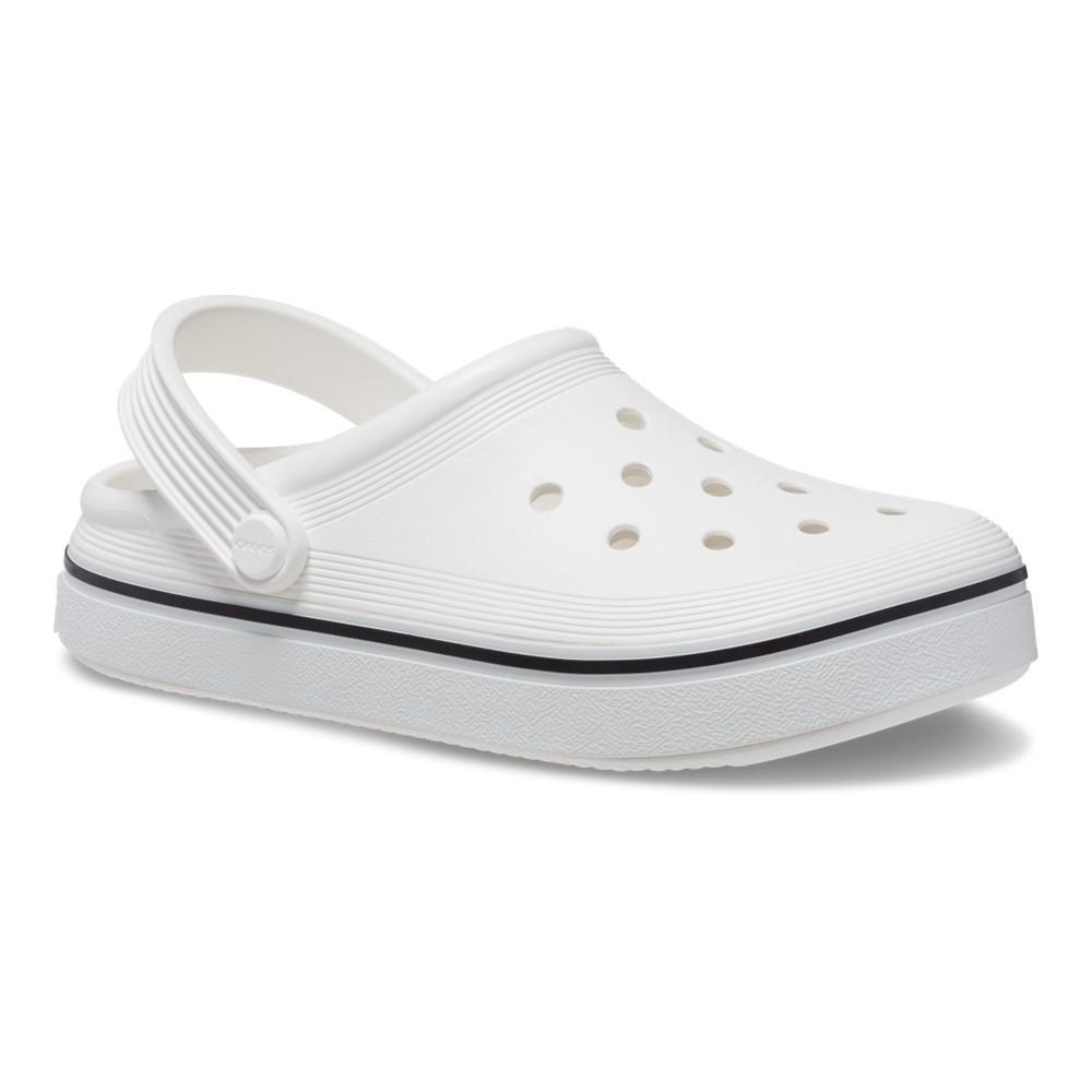 Sandália crocband off court clog toddler white - 2