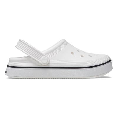 Sandália crocband off court clog toddler white