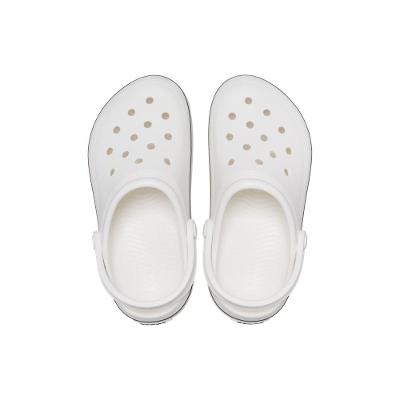 Sandália crocband off court clog kids white