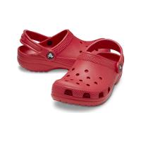 Sandália crocs classic clog kids  varsity red