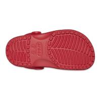 Sandália crocs classic clog kids  varsity red - 6