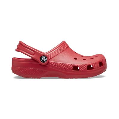 Sandália crocs classic clog kids varsity red