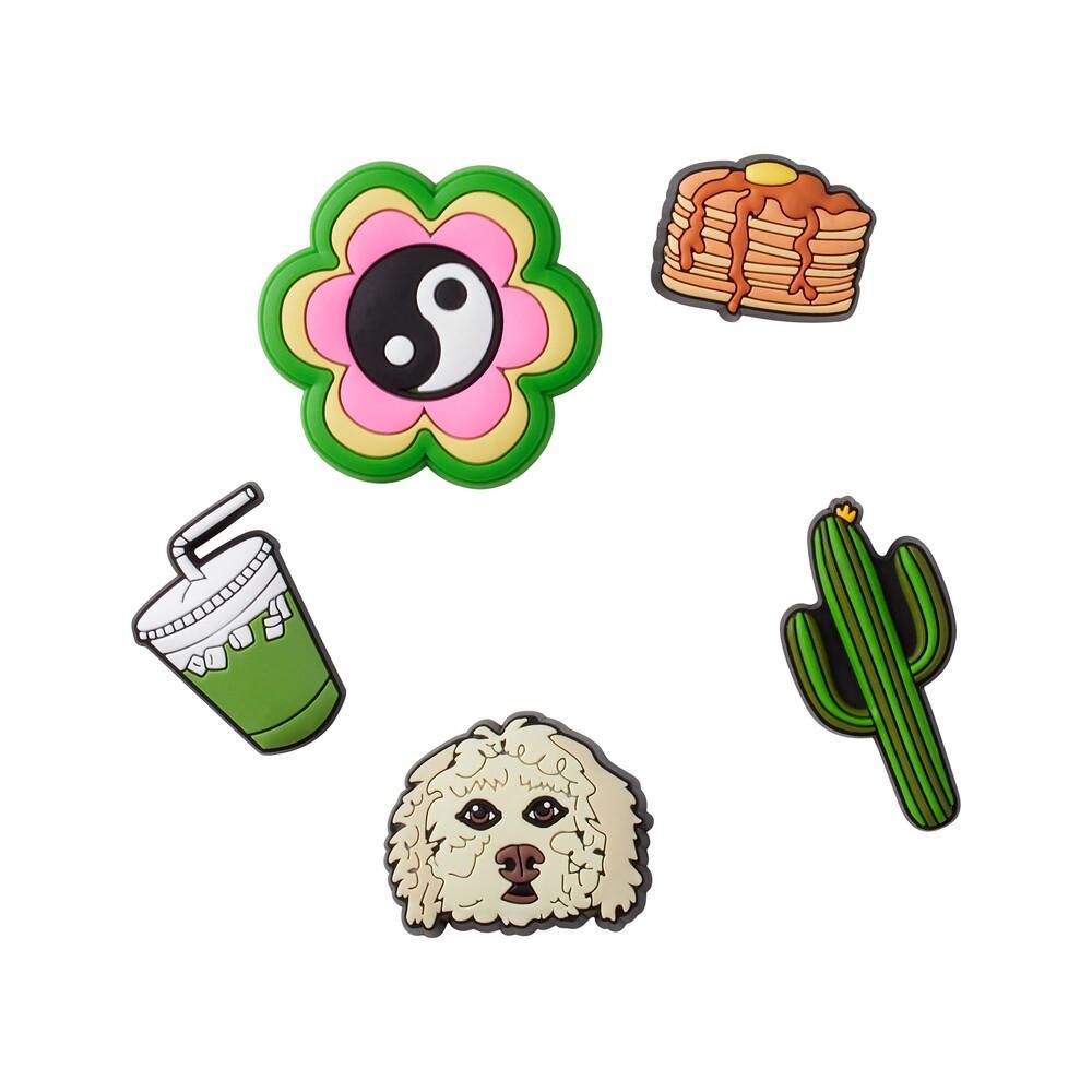 Jibbitz™ chill girl pack com 5 unidades unico - 1